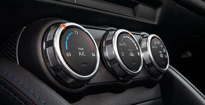 2020 Toyota Yaris automatic climate control