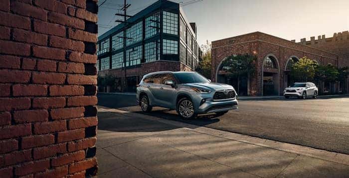 2020 Toyota Highlander captivating exterior design