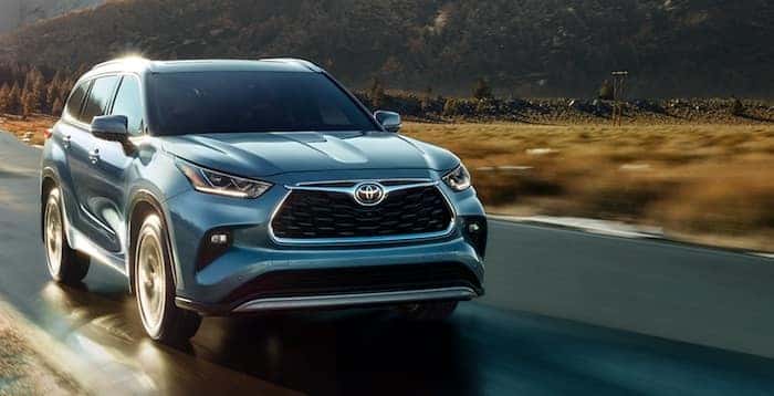 2020 Toyota Highlander LED headlights
