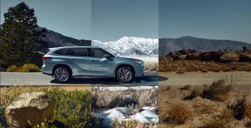 2020 Toyota Highlander multi-terrain select