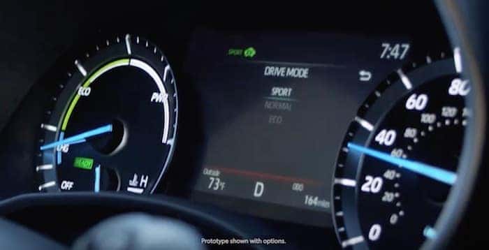 2020 Toyota Highlander available drive modes