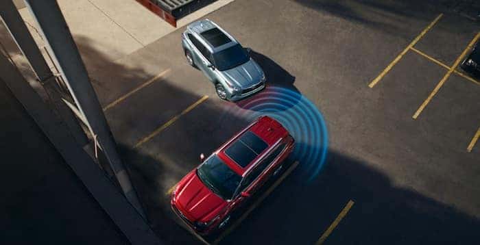 2020 Toyota Highlander Front and Rear Parking Assist with Automated Braking (PA w/AB)