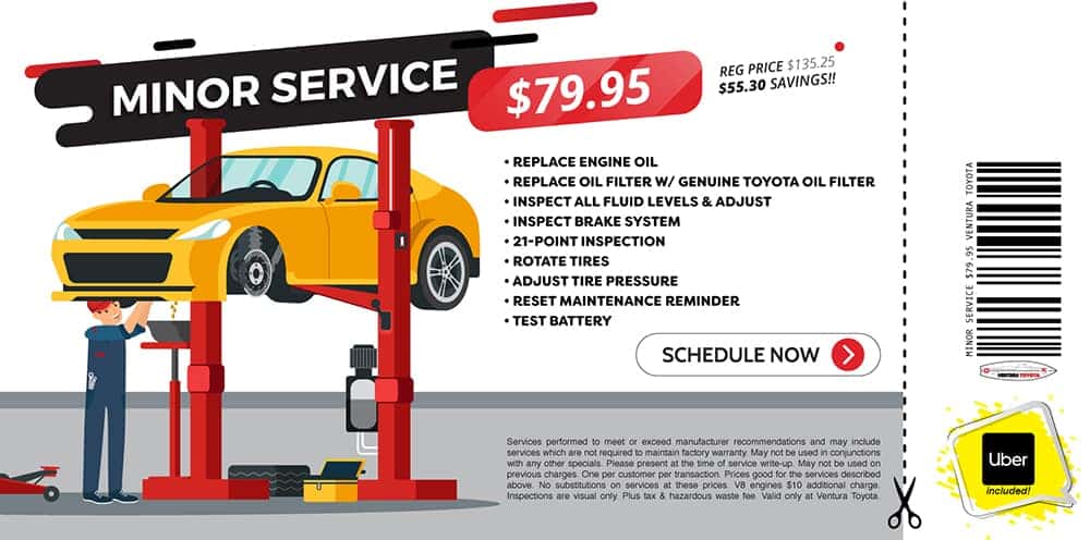 Service Specials & Coupons | Ventura Toyota