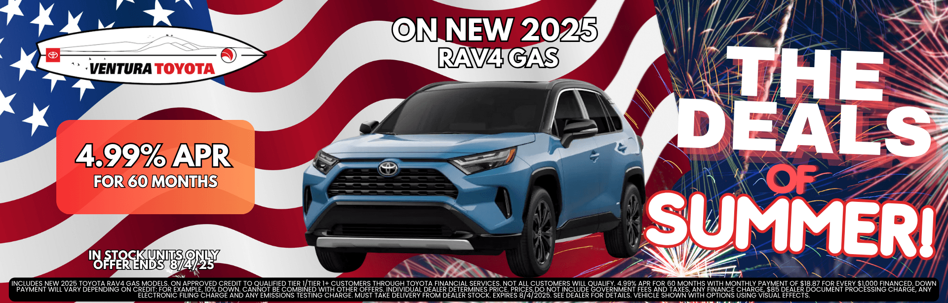 New RAV4 Special Deal