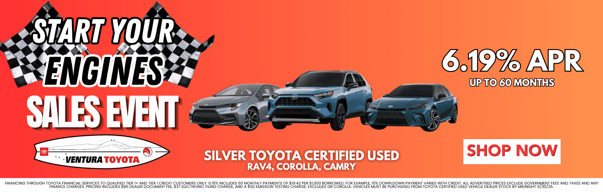 Toyota Certified Used Cars deals in Ventura, Oxnard & Santa Barbara