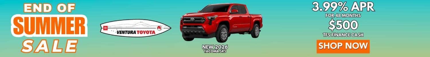 New Tacoma APR Deal in Ventura. Near Oxnard, Simi Valley, Thousand Oaks and Santa Barbara
