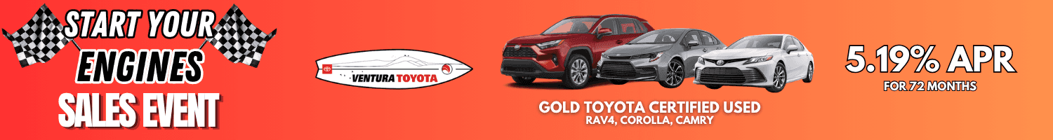 Toyota Certified Used Cars deals in Ventura, Oxnard & Santa Barbara