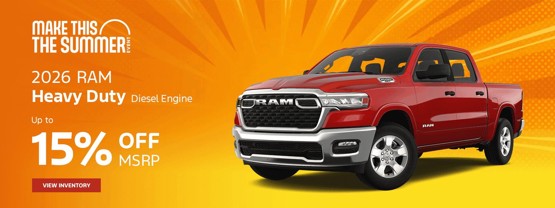 2026 Ram Heavy Duty Diesel Engine Up to 10% off MSRP