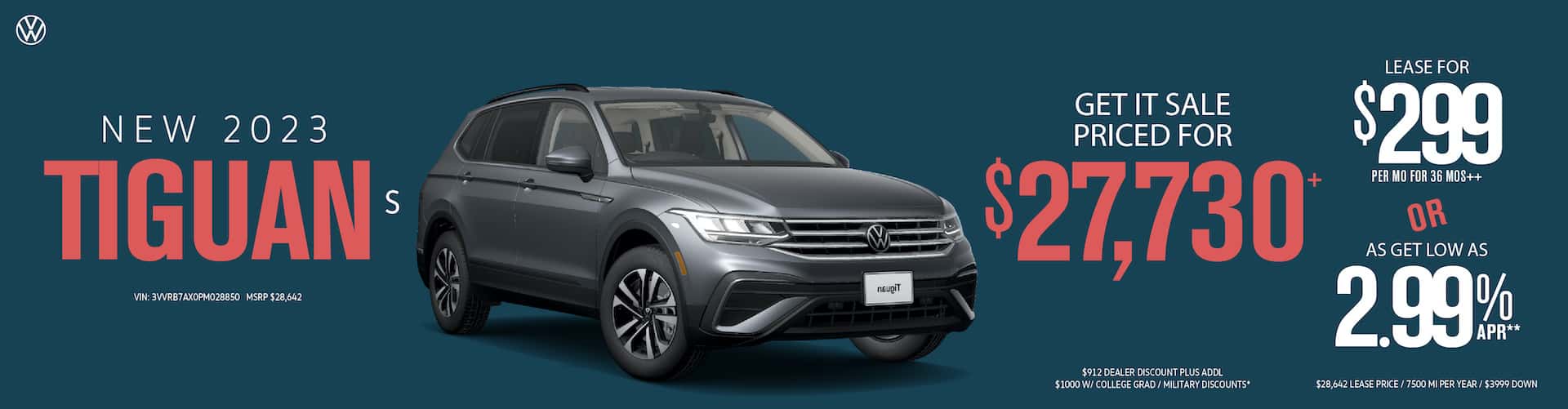 eXchange to the Tiguan at VW Clear Lake