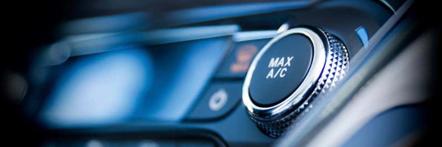 dial ac en el salpicadero del coche