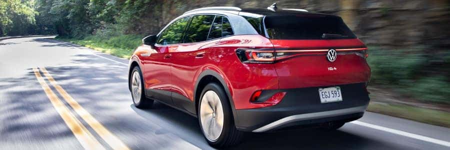 2022 VW ID4 on the road