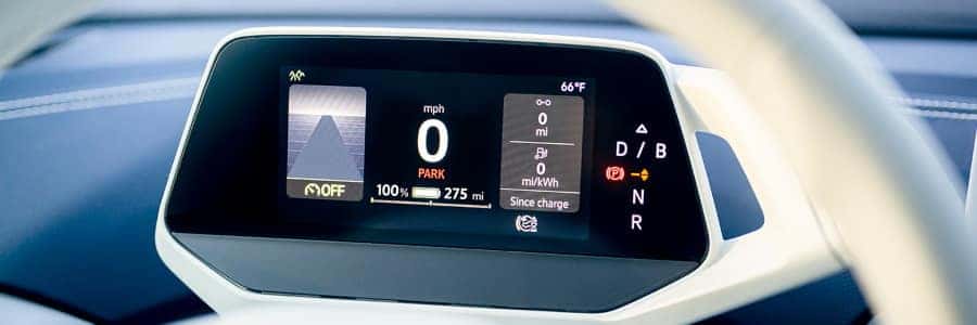 VW ID.4 digital instrument display