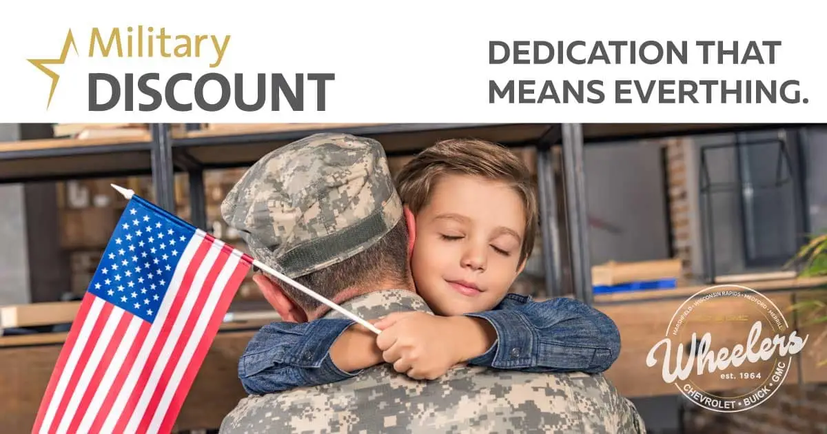 Military Discount | Wheelers Family Auto Group