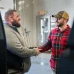Wheelers Greeting Customer in Chevrolet Marshfield