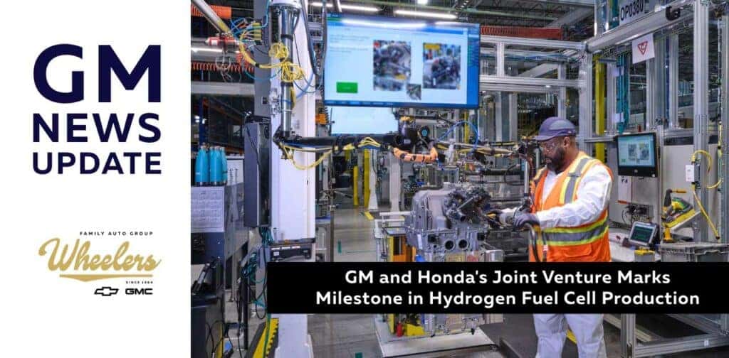 GM and Honda's Joint Venture Marks Milestone in Hydrogen Fuel Cell Production Wheelers Family