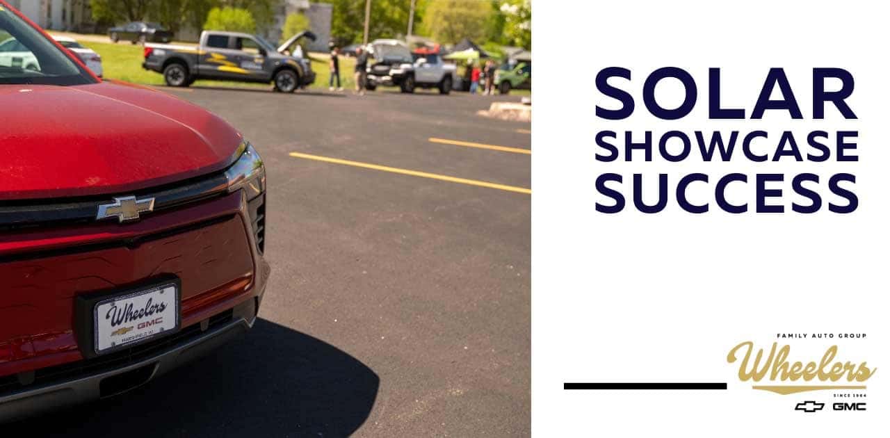 wheelers at solar showcase event with blazer