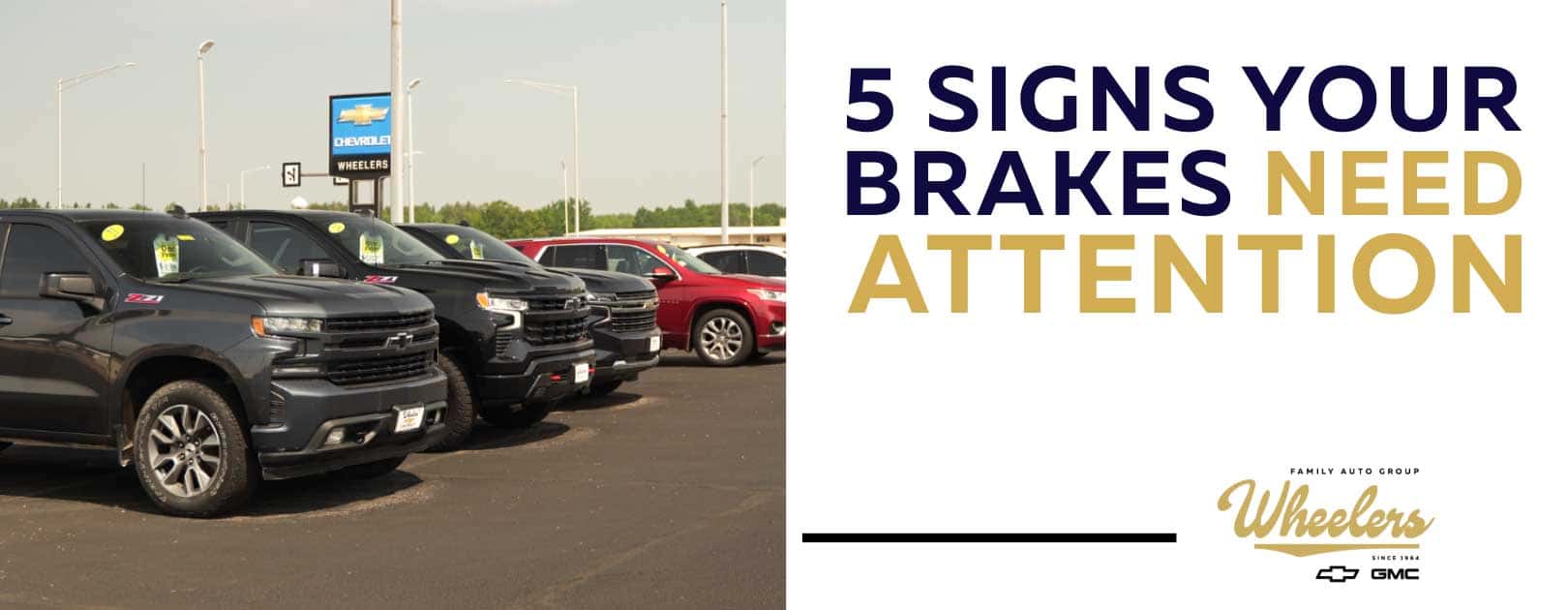 5 signs your brakes need attention