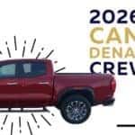 2026 gmc canyon denali crew cab