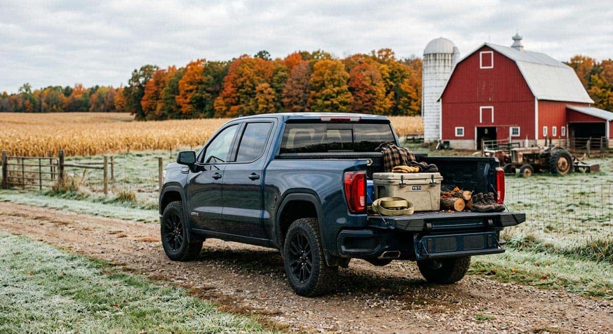 2027 GMC Sierra 1500 concept exterior design -- new sheetmetal, front fascia, and grille