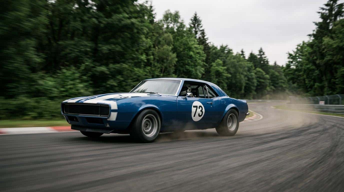 1969 Camaro Z/28 competing in SCCA Trans-Am road racing