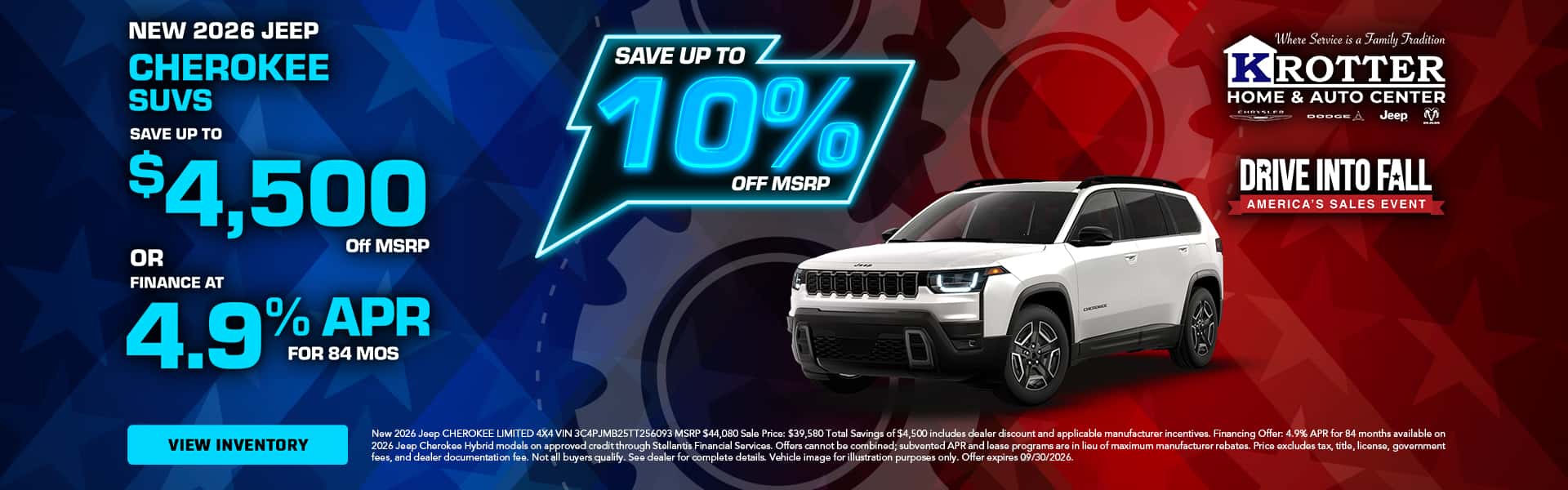 New 2026 Jeep Cherokee SUVs