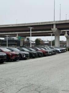 The Cadillac EV lineup