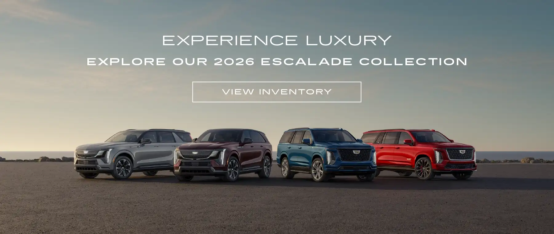 Experience Luxury in Our 2026 Cadillac Escalade Collection